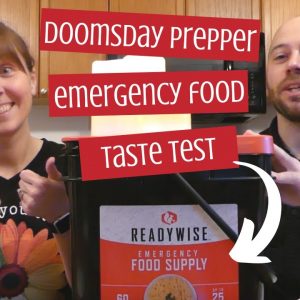 ReadyWise Emergency Food Supply Taste Test Review - Doomsday Prepper Meals