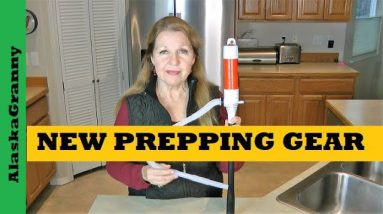 New Prepping Gear Water Filters, Storage, Pump, Safety Siren - Prepping For The Future
