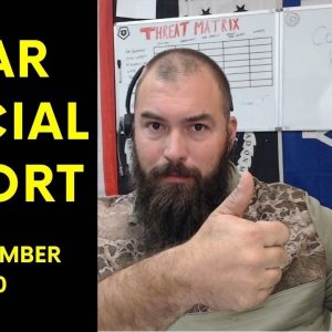 Lines in the Sand & Weekly Threat Matrix - Bear Report 30 NOV 20