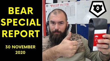 Lines in the Sand & Weekly Threat Matrix - Bear Report 30 NOV 20