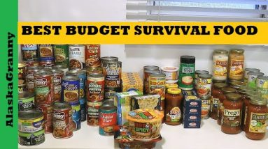 Best Budget Survival Foods Walmart - Prepping Basic Food Storage When Money's Tight
