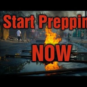 Why you should start prepping, and what to prep.