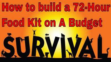 72 Hour Emergency Food Kit DIY: In Sane What You Can Load In One Bucket! You will be blown away!!!!!