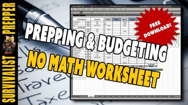 The Prepping Crash Course and FREE Budget Planner