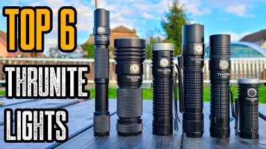TOP 6 BEST THRUNITE FLASHLIGHTS 2021! Tactical & EDC Flashlights!