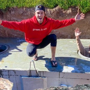 Turned Our $10,000 Underground Bunker into a Pool