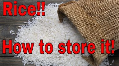 #Shorts RICE: How to store your rice in less than a minute?  Priceless information!