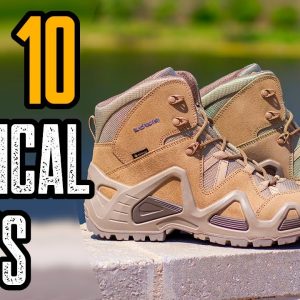 Top 10 Best Tactical Combat Boots For Military & Survival 2021