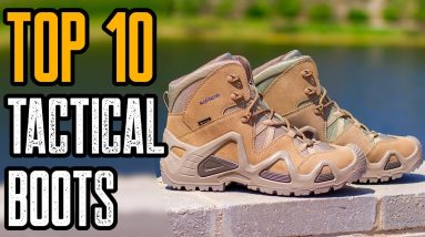 Top 10 Best Tactical Combat Boots For Military & Survival 2021