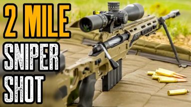 2 MILE  LONG RANGE SNIPER SHOT - Gunwerks HAMR 2.0 Strikes at 3,525 YARDS!