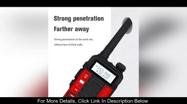 ☑️ High Power 10W Baofeng UV-5R MAX Walkie Talkie uv5r max Two Way Radio USB Charging UV 5R Dual Ba