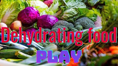 DEHYDRATING FOR FOOD STORAGE