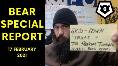 Grid Down Texas & The Freedom Tundra - Bear Special Report – 17 FEB 2021