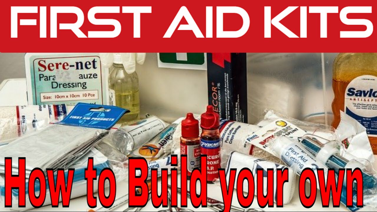 Create A First Aid Kit How To Build Your Own First Aid Kit: Very Simple And Easy! Watch And ...