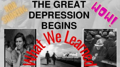 What Can We Learn from the Great Depression: What should we prep? What History Tells us.