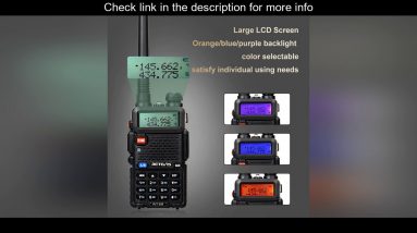 RETEVIS RT5R Walkie Talkie USB VHF UHF Dual Band Ham Radio FM 10pcs Two Way Radio Communicator for