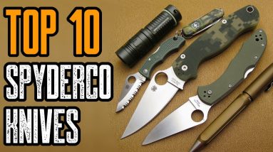 Top 10 Best Spyderco Knives 2021 (EDC Folding Knives)