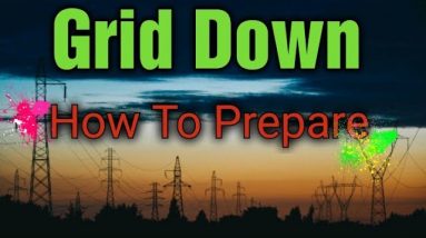 Prepper Preparing For EMP Strike, Grid Down Survival