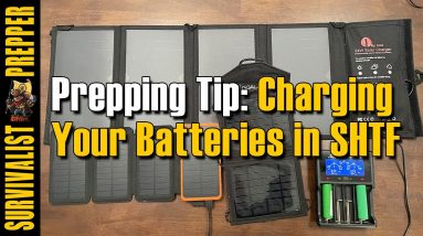 Prepping Tips: Charging Your Batteries in SHTF