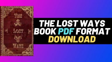 The Lost Ways Book (PDF Format Download)🌿🍂🌱🌿 The Lost Ways 2021 Update Claude Davis.