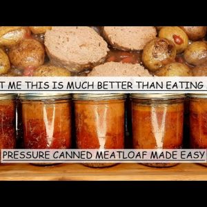 CANNING MEATLOAF FOR MY PREPPER PANTRY | ORIGINAL RECIPE FOR SUPPER EASY MEALS
