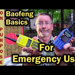 How To Use A Baofeng Radio For Emergency Preparedness - Ham Radio Basics