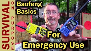 How To Use A Baofeng Radio For Emergency Preparedness - Ham Radio Basics