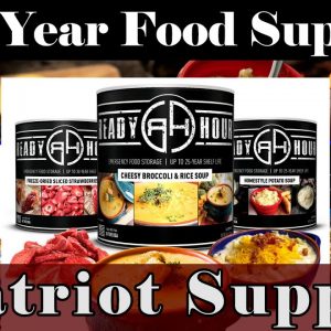 Long Term Survival Food - My Patriot - Prepare Now! 20% OFF