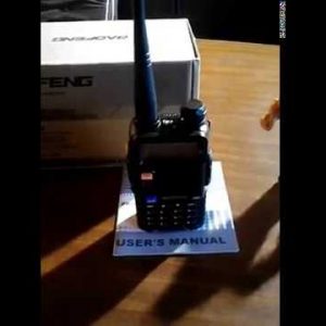 My "new"survival radio  the Baofeng uv-5r