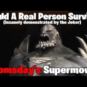 Could A Real Person Survive: Doomsday's Supermove? (Injustice Gods Among Us)