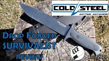 REVIEW Cold Steel Drop Forged Survivalist - 2ND GENERATION Model # CS36MH