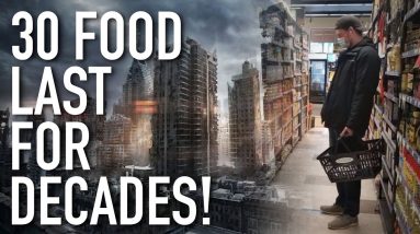 30 Survival Food That Will Last For Decades In The Post-Apocalyptic World