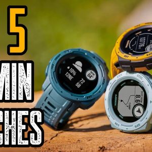 Top 5 Best Garmin Watches 2021 (for Running, Hiking & Biking)