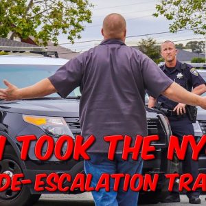 I Took The NYC De-Escalation Training