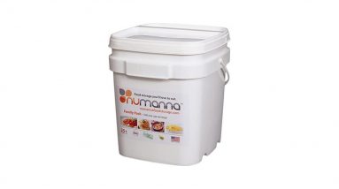 NuManna INT-NMFP 144 Meals, Emergency Survival Food Storage Kit, Separate Rations, in a Bucket, 25