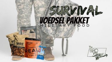 MILITARY/SURVIVAL FOOD UITPROBEREN!!