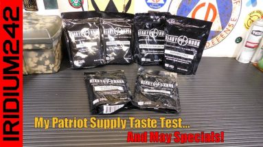 My Patriot Supply Taste Test And May Specials!