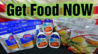 Protect Your Family, Get Food Stocked NOW