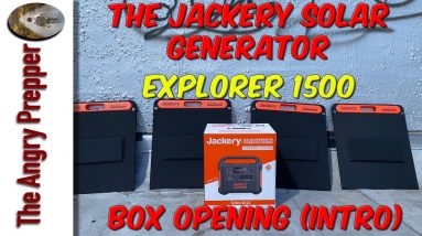The Jackery Solar Generator (Explorer 1500) Box Opening
