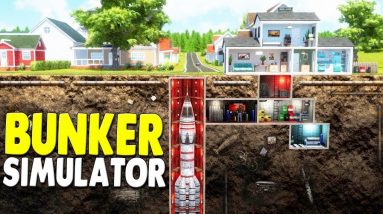 NEW Building Apocalypse Survival Bunkers Under My House | Mr. Prepper Bunker Builder Tycoon Gameplay