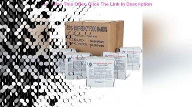 Up To 40% OFF SOS Food Labs Rations Emergency 3600 Calorie Food Bar - 3 Day / 72 Hour Package with