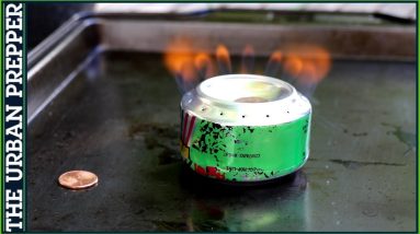 How to Make a Penny Can Stove #Shorts