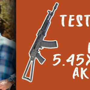 Testing the MDC-74 5.45x39 "Little Devil"