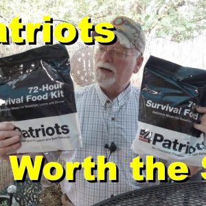 4 Patriots  Is it Worth the $$$$  72 HR Survival Food Kit
