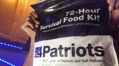 72 - Hour Survival Food Kit 4 Patriots