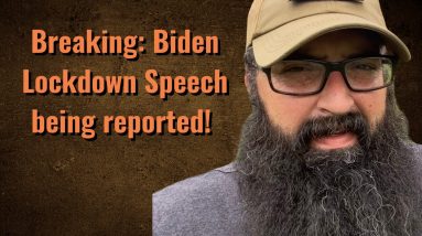 Breaking: Lockdown Speech being reported!