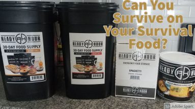 Can You SURVIVE on Your Survival Food?? Taste Testing Emergency Food