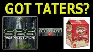Got Taters? Prepping/Survival Food Ideas.