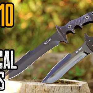 TOP 10 BEST TACTICAL COMBAT KNIVES ON AMAZON (CRKT KNIVES)