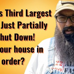 Worlds 3rd Largest Port Partially Closes! Is your house in order?